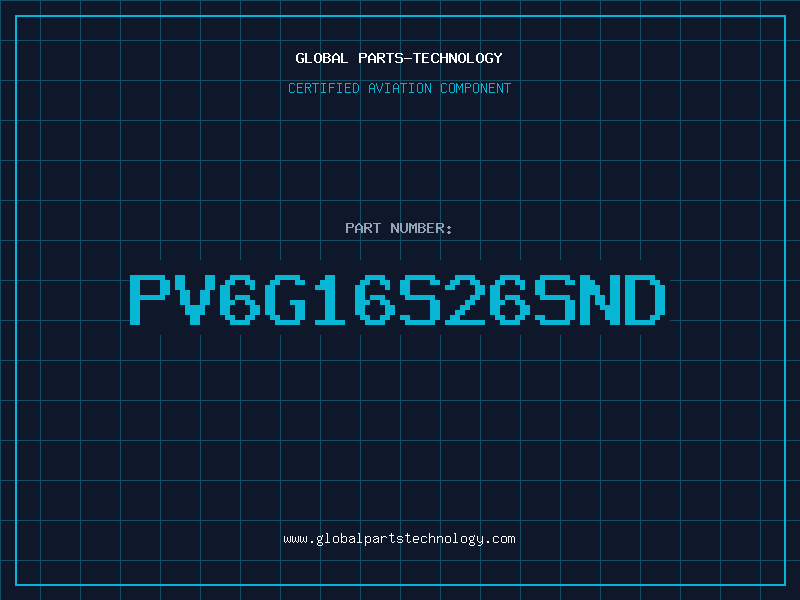 Aviation Part PV6G16S26SND