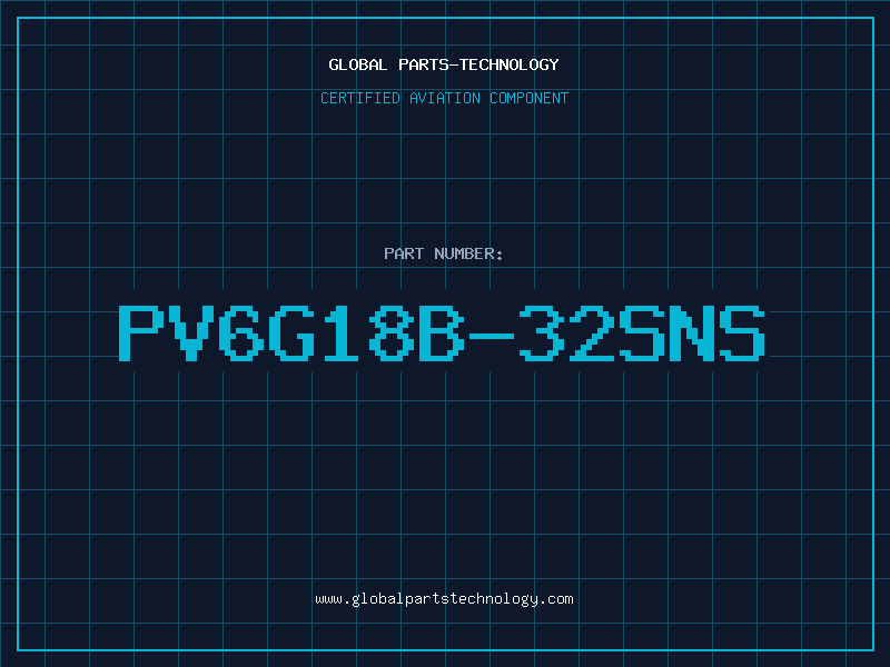 Aviation Part PV6G18B-32SNS