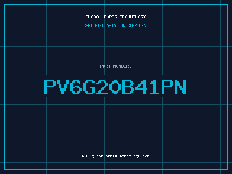 Aviation Part PV6G20B41PN