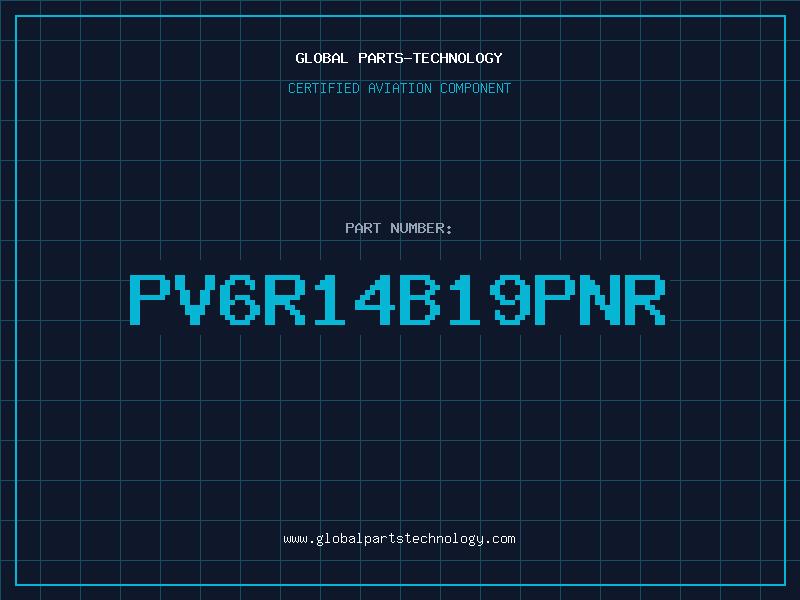 Aviation Part PV6R14B19PNR