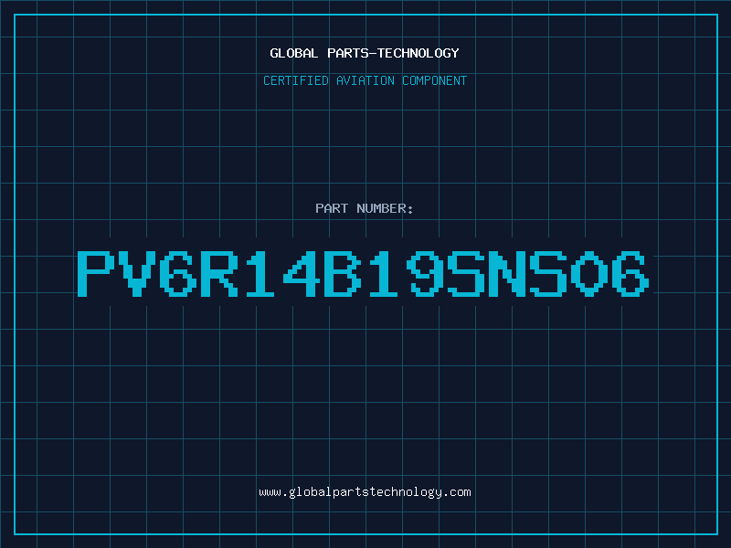 Aviation Part PV6R14B19SNS06