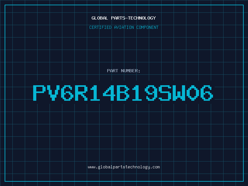 Aviation Part PV6R14B19SW06