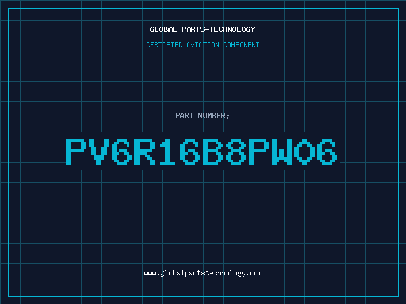 Aviation Part PV6R16B8PW06