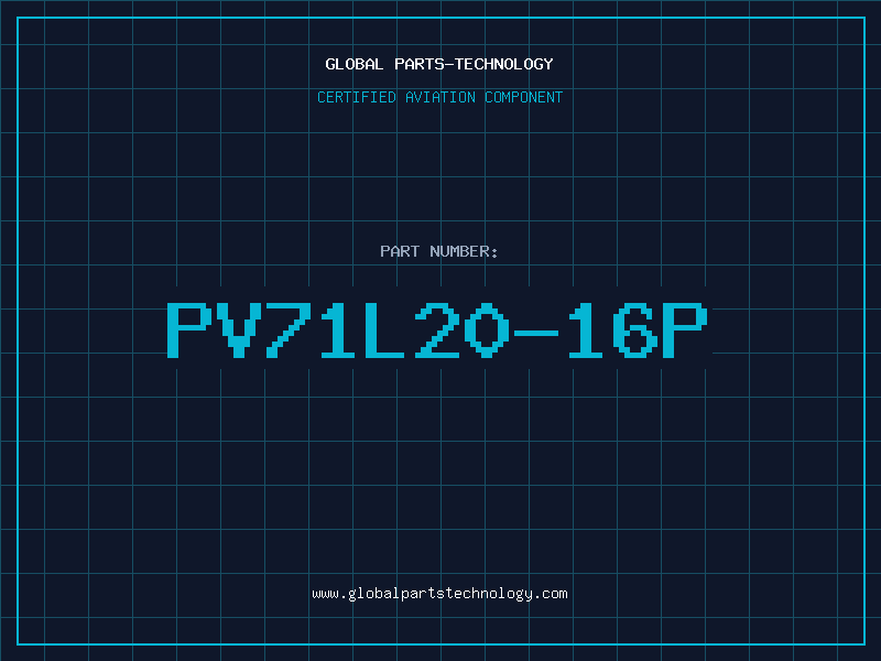 Aviation Part PV71L20-16P