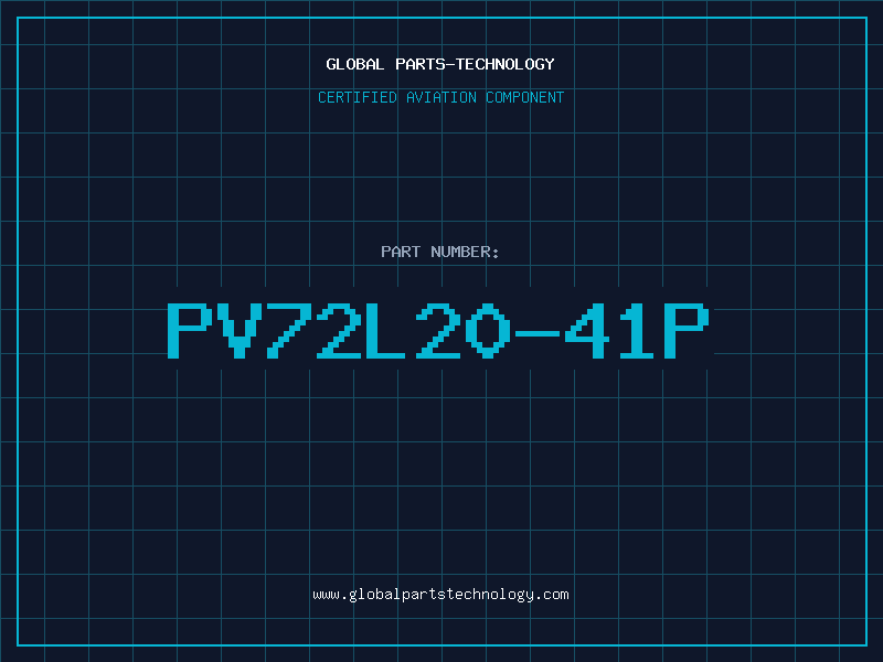 Aviation Part PV72L20-41P