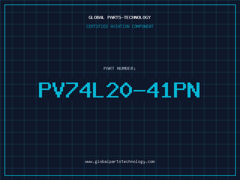 Aviation Part PV74L20-41PN