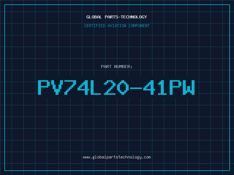 Aviation Part PV74L20-41PW