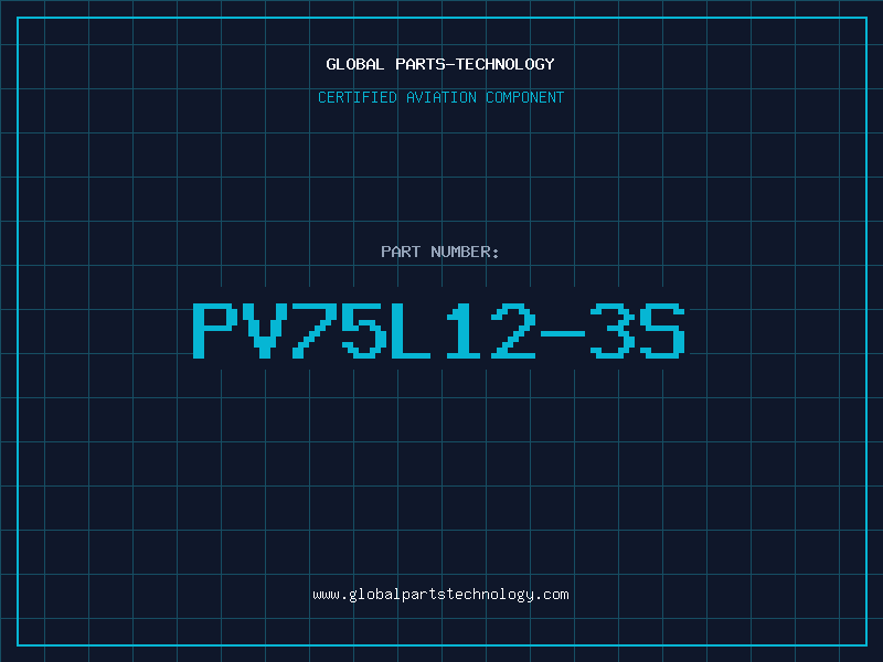 Aviation Part PV75L12-3S