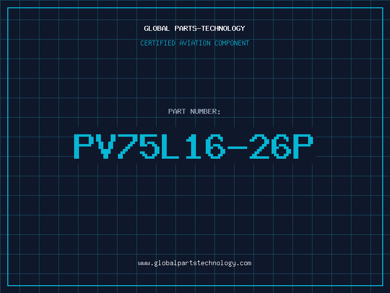 Aviation Part PV75L16-26P