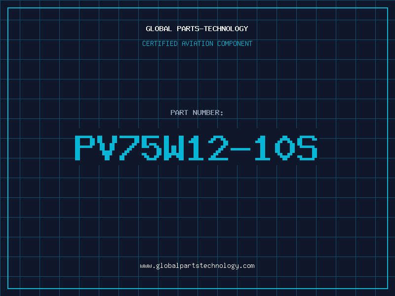 Aviation Part PV75W12-10S