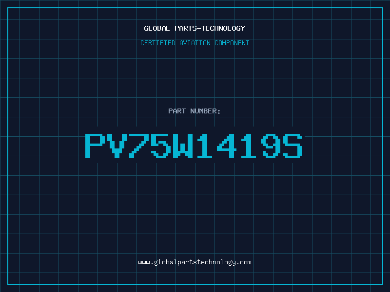 Aviation Part PV75W1419S