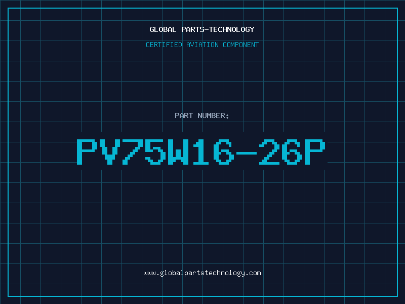 Aviation Part PV75W16-26P