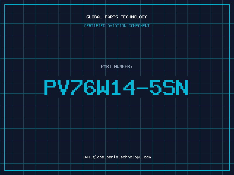 Aviation Part PV76W14-5SN