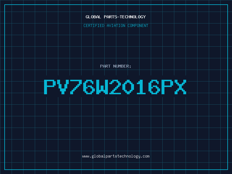 Aviation Part PV76W2016PX