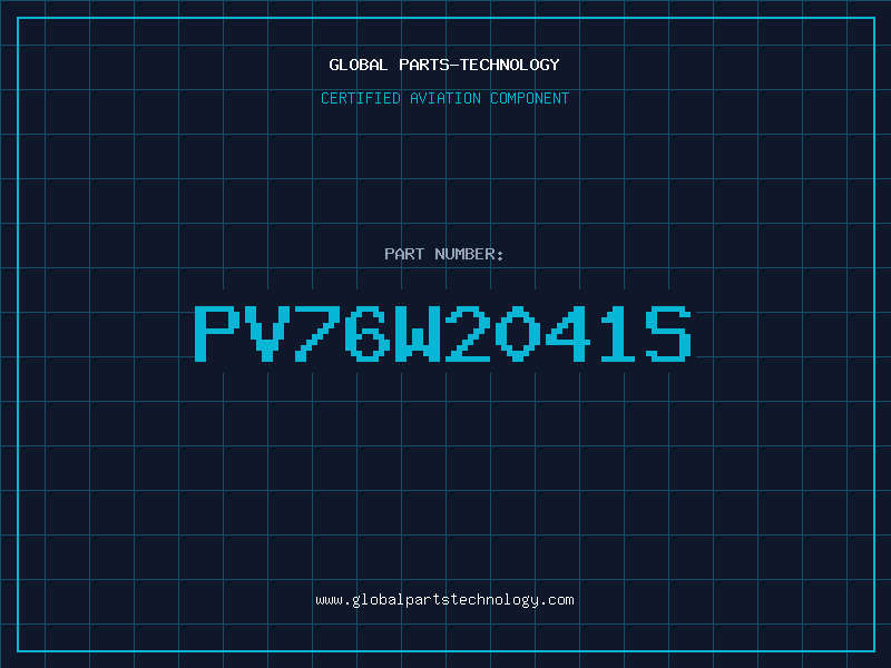 Aviation Part PV76W2041S