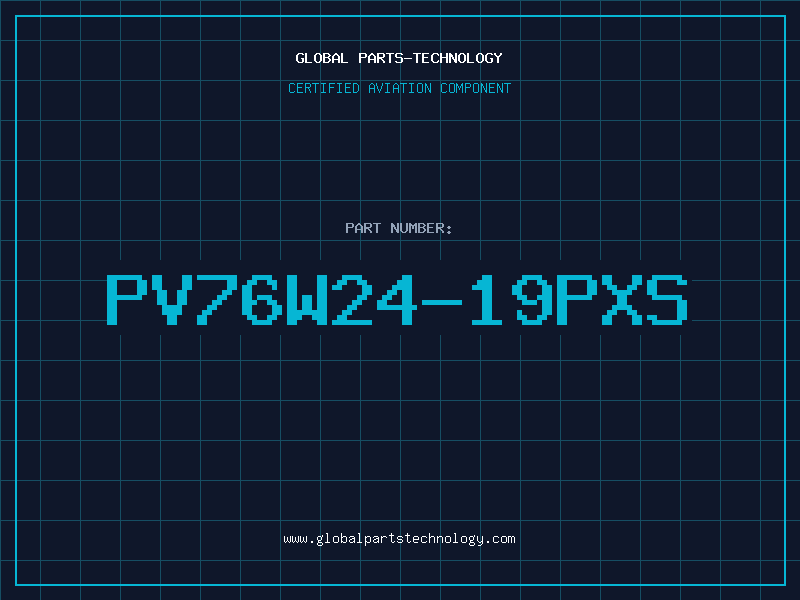 Aviation Part PV76W24-19PXS
