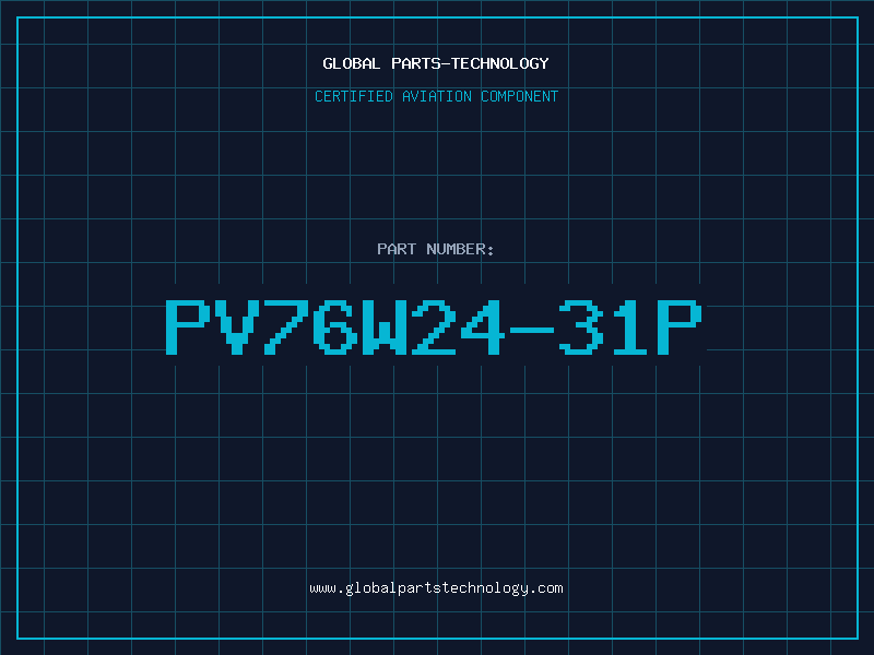 Aviation Part PV76W24-31P