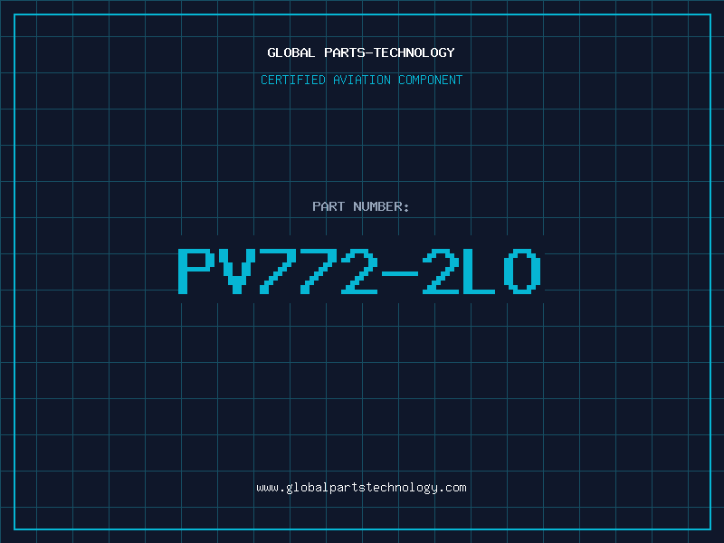 Aviation Part PV772-2LO