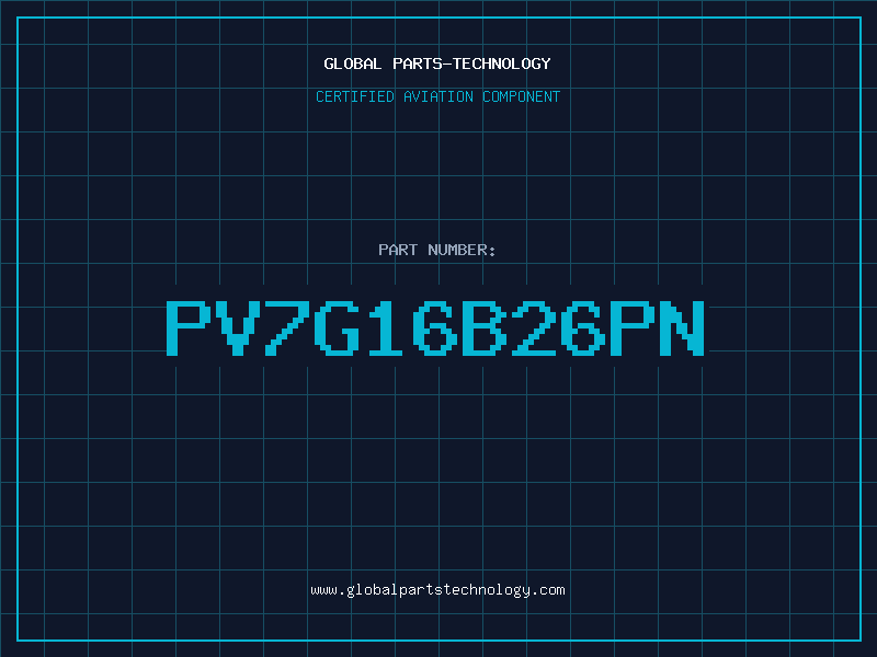 Aviation Part PV7G16B26PN