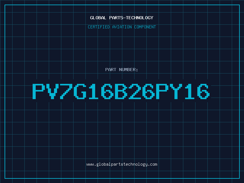 Aviation Part PV7G16B26PY16