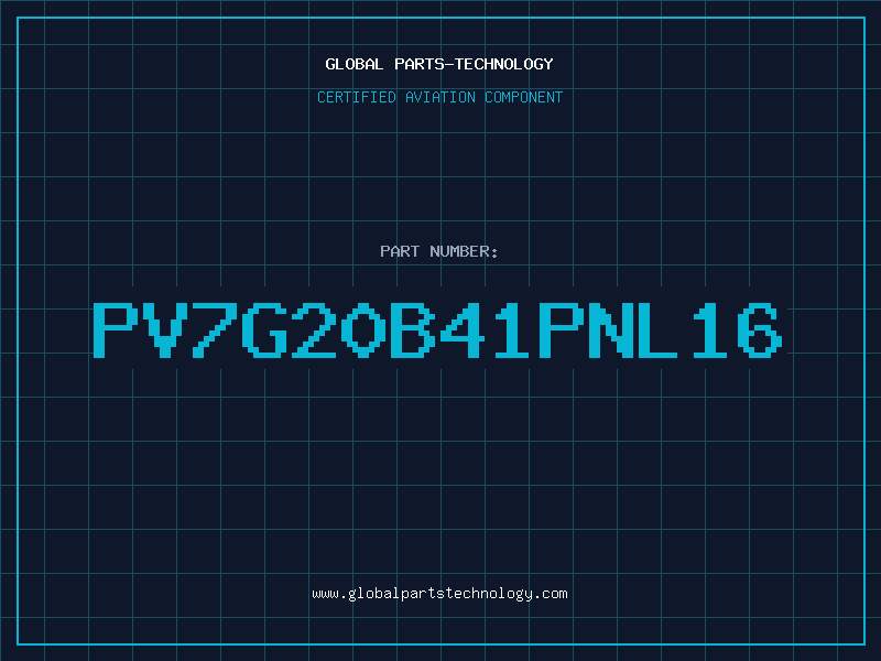 Aviation Part PV7G20B41PNL16