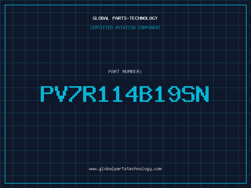 Aviation Part PV7R114B19SN