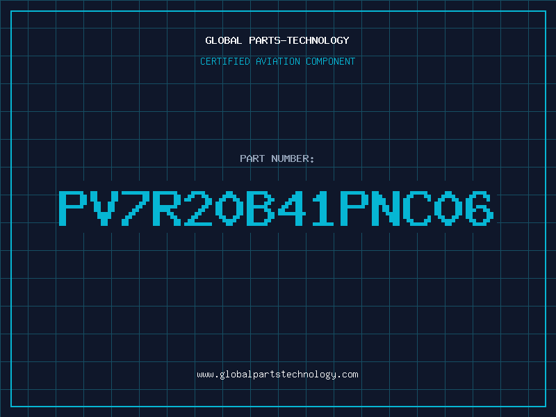 Aviation Part PV7R20B41PNC06