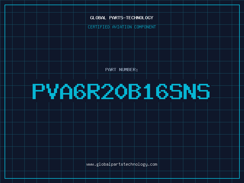 Aviation Part PVA6R20B16SNS