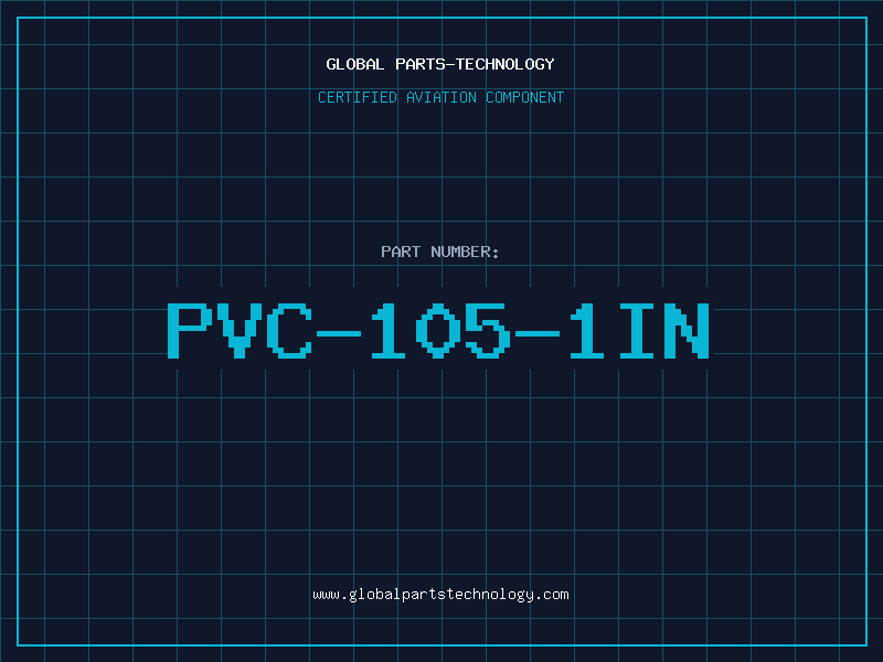 Aviation Part PVC-105-1IN