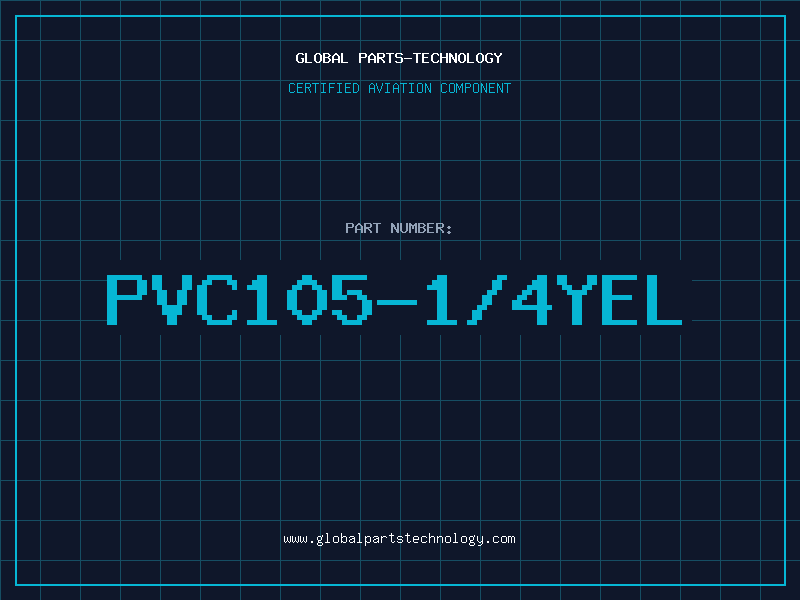 Aviation Part PVC105-1/4YEL