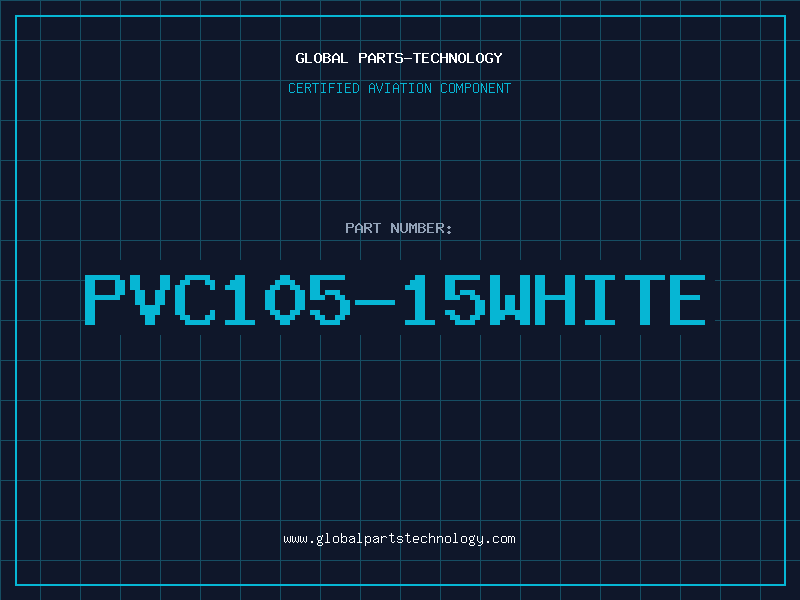 Aviation Part PVC105-15WHITE