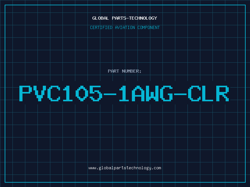 Aviation Part PVC105-1AWG-CLR