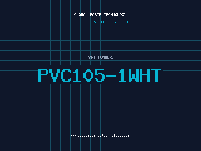 Aviation Part PVC105-1WHT