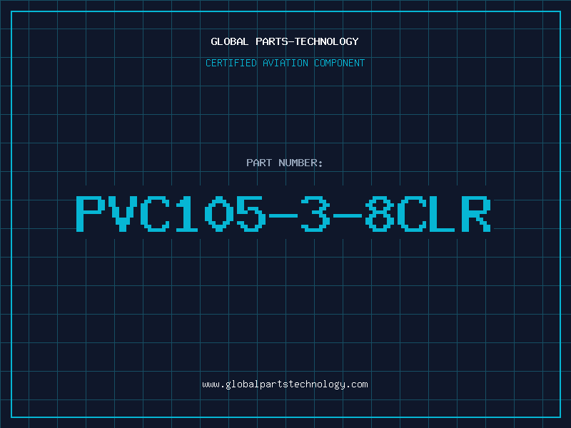 Aviation Part PVC105-3-8CLR