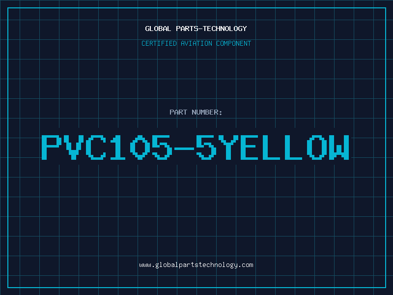 Aviation Part PVC105-5YELLOW