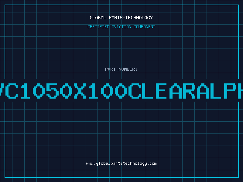 Aviation Part PVC1050X100CLEARALPHA