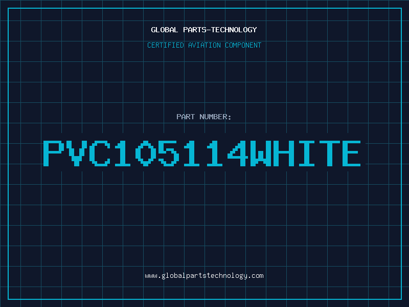 Aviation Part PVC105114WHITE