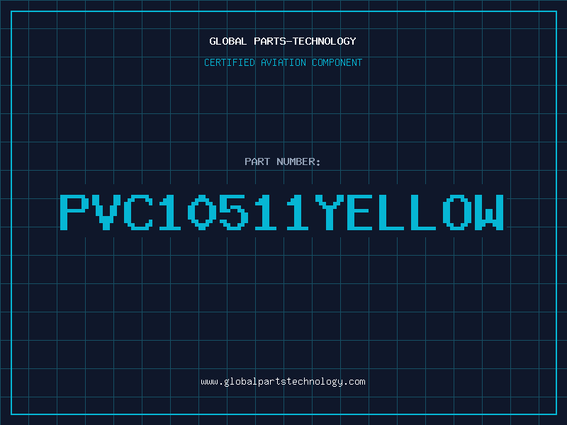 Aviation Part PVC10511YELLOW