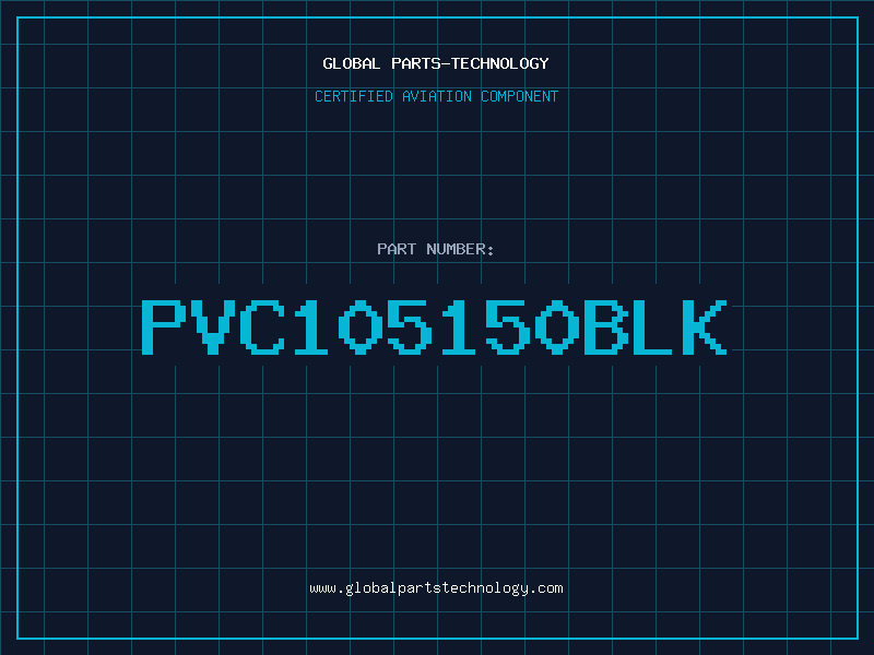 Aviation Part PVC105150BLK