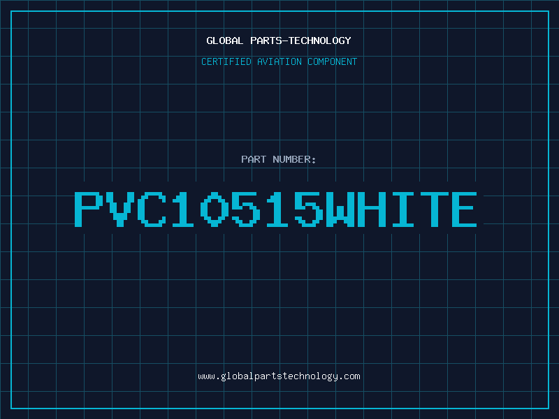 Aviation Part PVC10515WHITE