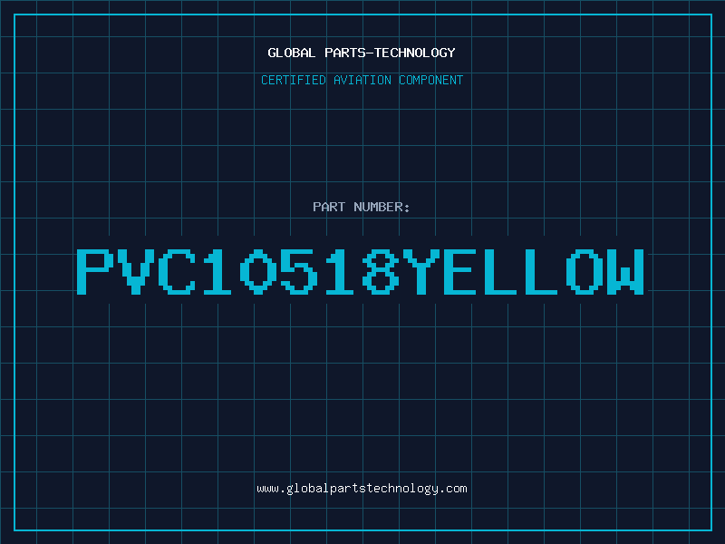 Aviation Part PVC10518YELLOW
