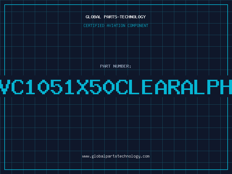 Aviation Part PVC1051X50CLEARALPHA