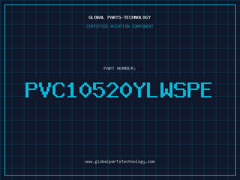 Aviation Part PVC10520YLWSPE
