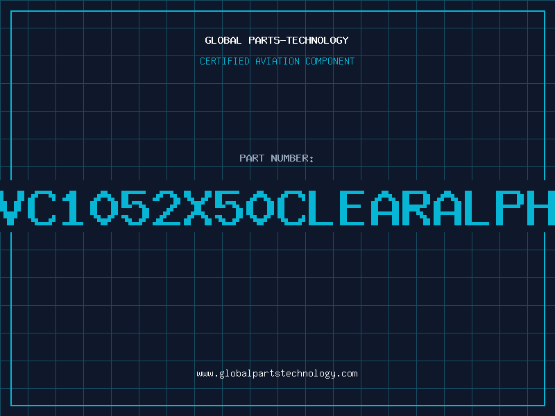 Aviation Part PVC1052X50CLEARALPHA