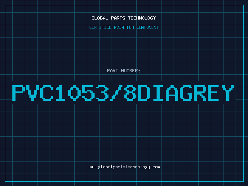 Aviation Part PVC1053/8DIAGREY