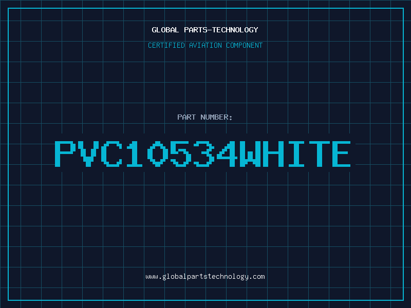 Aviation Part PVC10534WHITE