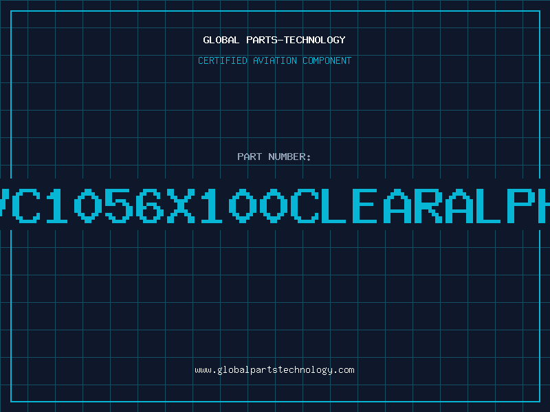 Aviation Part PVC1056X100CLEARALPHA