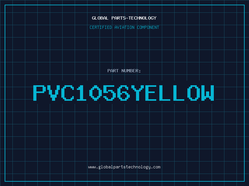 Aviation Part PVC1056YELLOW