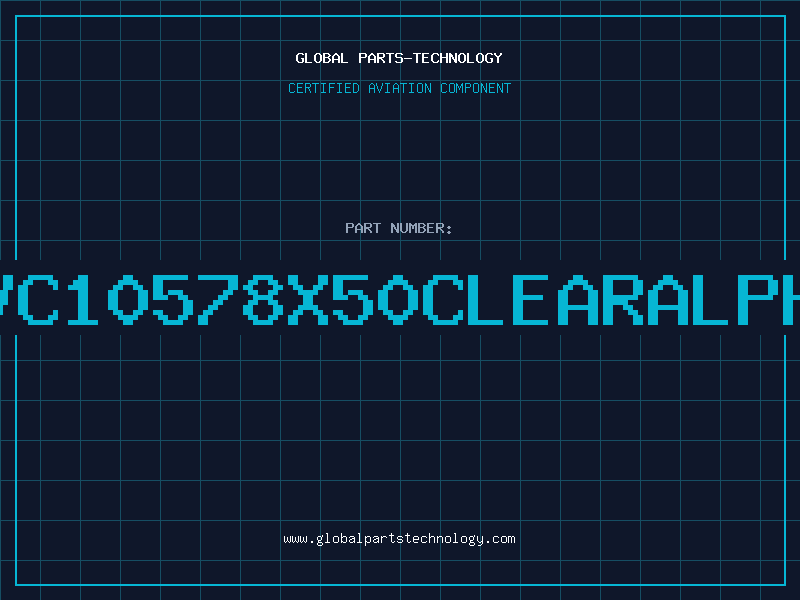 Aviation Part PVC10578X50CLEARALPHA