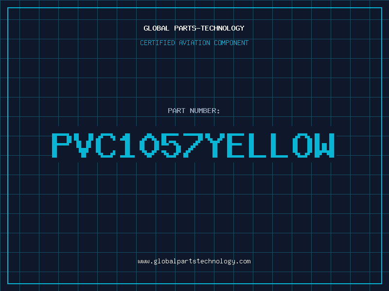 Aviation Part PVC1057YELLOW